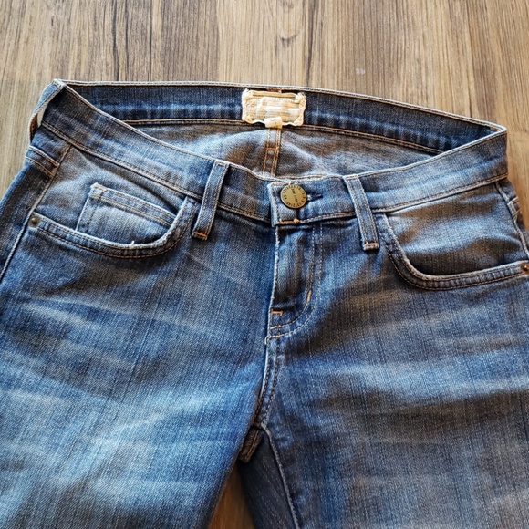 Current/Elliot Rolled Skinny Baltic Wash Jeans - Picture 2 of 8